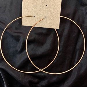 Gold Hoop Earrings